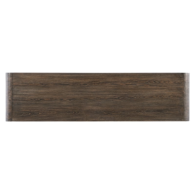 Melange Terra Wood Credenza in Brown by Hooker Furniture