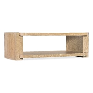 Retreat Rectangle Wood Cocktail Table in Beige by Hooker Furniture