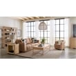 Retreat Wood Open Shelf End Table in Dune Beige by Hooker Furniture