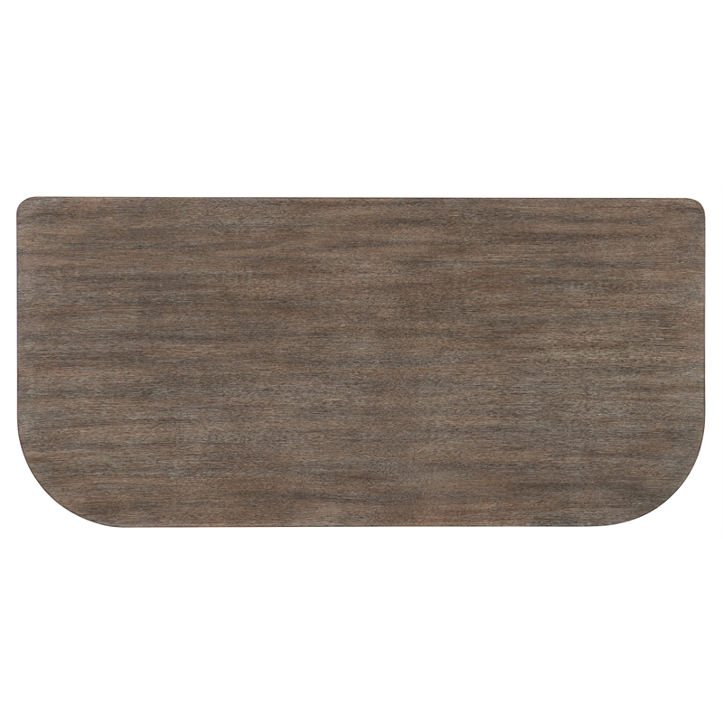 Modern Mood Executive Wood Desk in Brown by Hooker Furniture