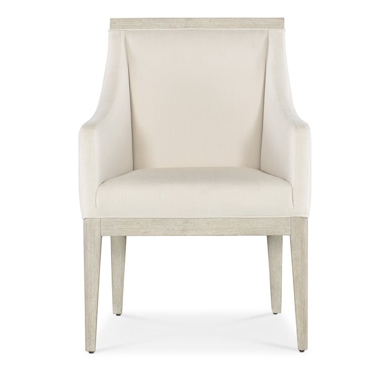 Modern Mood Fabric Upholstered Arm Chair in Natural by Hooker Furniture