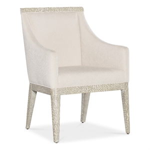 Modern Mood Fabric Upholstered Arm Chair in Natural by Hooker Furniture