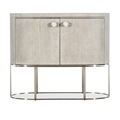 Modern Mood Oval Wood Nightstand in Natural by Hooker Furniture