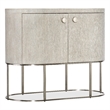 Modern Mood Oval Wood Nightstand in Natural by Hooker Furniture