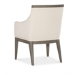 Modern Mood Fabric Upholstered Arm Chair in Brown by Hooker Furniture