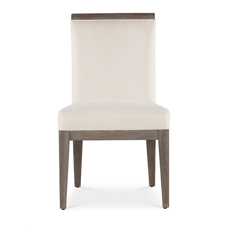 Modern Mood Fabric Upholstered Side Chair in Brown by Hooker Furniture