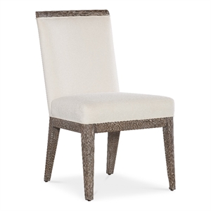 Modern Mood Fabric Upholstered Side Chair in Brown by Hooker Furniture
