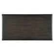 Retreat Pole Rattan Wood Writing Desk in Black by Hooker Furniture