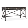 Retreat Pole Rattan Wood Writing Desk in Black by Hooker Furniture