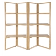 Retreat Folding Wood Framed Etagere in Beige by Hooker Furniture