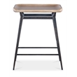 Retreat Wood and Metal Stool in Dune Beige by Hooker Furniture