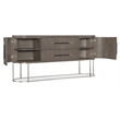 Modern Mood Wood Server in Brown by Hooker Furniture