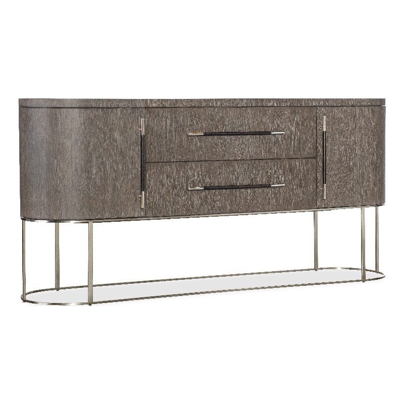 Modern Mood Wood Server in Brown by Hooker Furniture