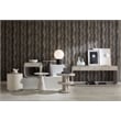 Modern Mood Round Wood Side Table in Natural by Hooker Furniture