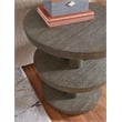 Modern Mood Round Wood Side Table in Brown by Hooker Furniture