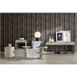 Modern Mood Round Wood End Table in Natural by Hooker Furniture