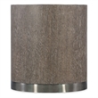 Modern Mood Round Wood End Table in Brown by Hooker Furniture