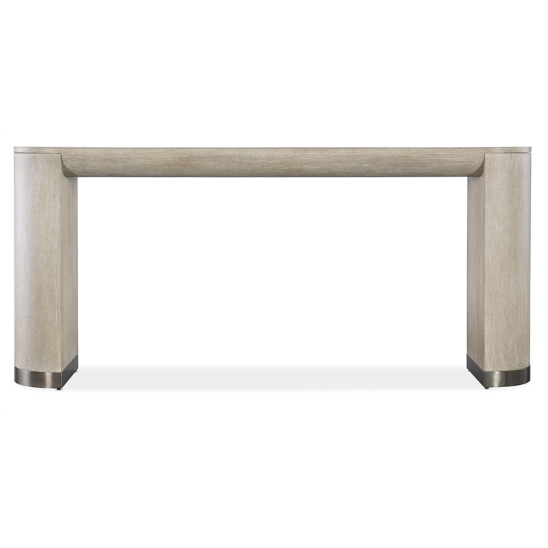 Modern Mood Wood Console Table in Natural by Hooker Furniture