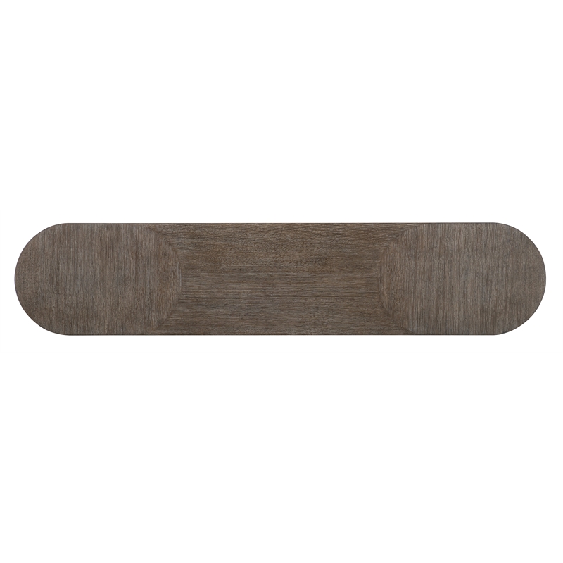 Modern Mood Wood Console Table in Brown by Hooker Furniture