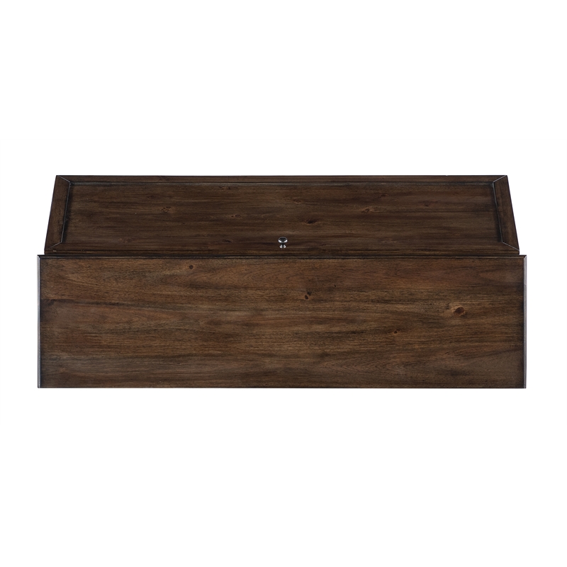 Commerce and Market Secretariat Wood Secretary Desk in Brown by Hooker Furniture