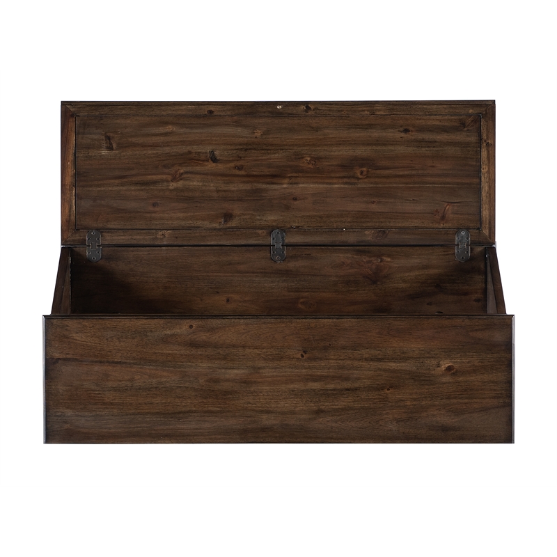 Commerce and Market Secretariat Wood Secretary Desk in Brown by Hooker Furniture