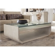 Modern Mood Rectangle Wood Cocktail Table in Natural by Hooker Furniture
