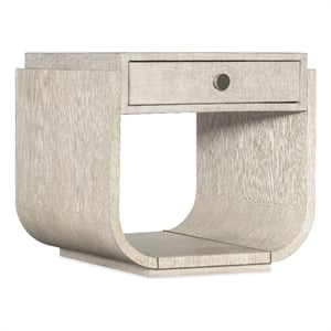 Modern Mood Rectangle Wood End Table in Natural by Hooker Furniture