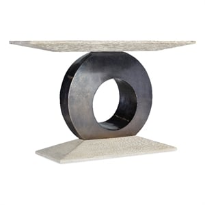 Modern Mood Wood Accent Console in Natural by Hooker Furniture