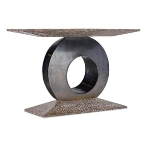 Modern Mood Wood Accent Console in Brown by Hooker Furniture