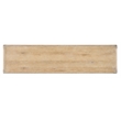 Retreat Pole Rattan Wood Console in Beige by Hooker Furniture