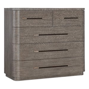 Modern Mood Wood Bachelors Chest in Brown by Hooker Furniture