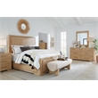 Retreat Wood Framed Landscape Mirror in Dune Beige by Hooker Furniture