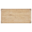 Retreat Pole Rattan Wood Chest in Dune Beige Finish by Hooker Furniture