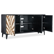 Hooker Furniture Commerce and Market Entwined Wood Credenza in Black