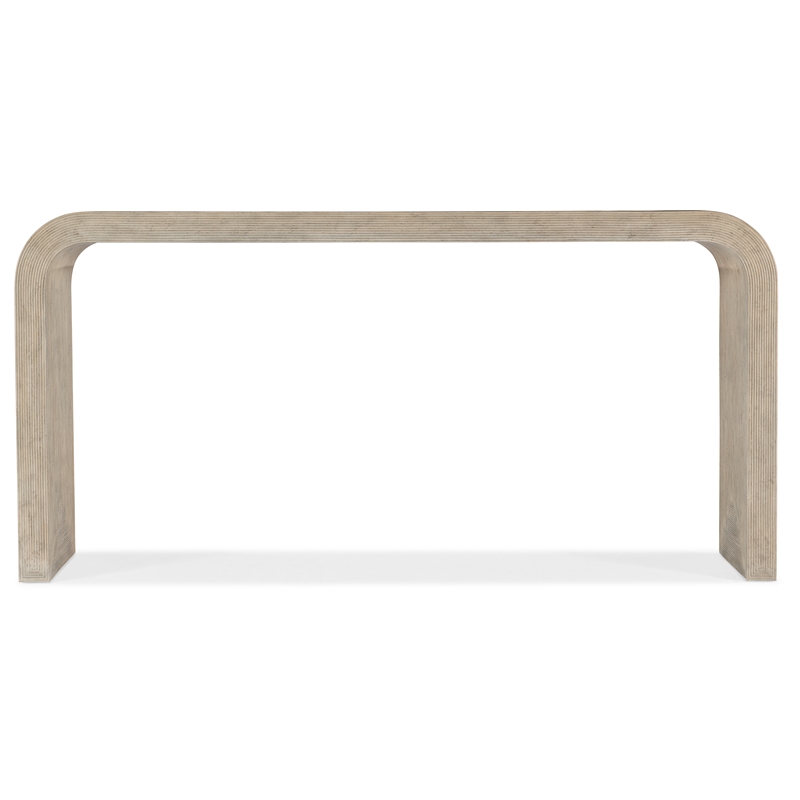 Commerce & Market Delta Console Table in Light Brown Wood by Hooker Furniture