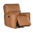 Miles Zero Gravity Leather Power Recliner in Brown by Hooker Furniture