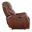 Harlan Zero Gravity Leather Power Recliner in Brown by Hooker Furniture