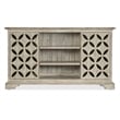Commerce & Market Underhill Wood Entertainment Console in Brown by Hooker