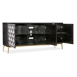 Melange Renee Wood Credenza in Black and White by Hooker Furniture