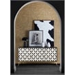 Melange Renee Wood Credenza in Black and White by Hooker Furniture