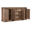 Hooker Furniture Americana Wood 4-Door Buffet in Brown