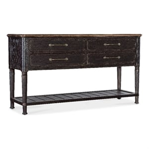 Americana Wood Server in Black by Hooker Furniture