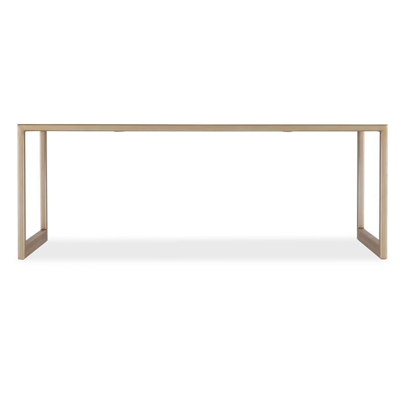 Hooker Furniture Blossoming Hope Glass Top Cocktail Table in Gold