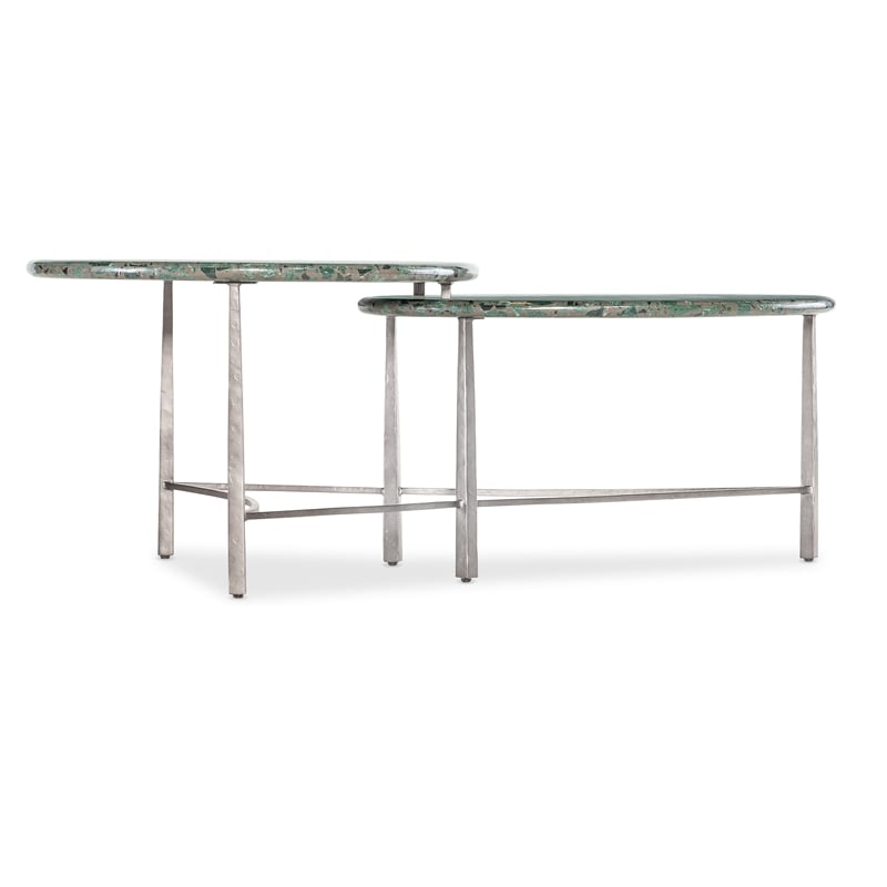 Commerce & Market Iron Antares Cocktail Table in Green by Hooker Furniture