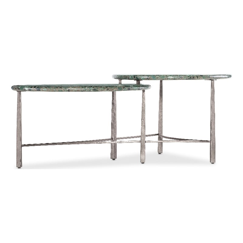 Commerce & Market Iron Antares Cocktail Table in Green by Hooker Furniture