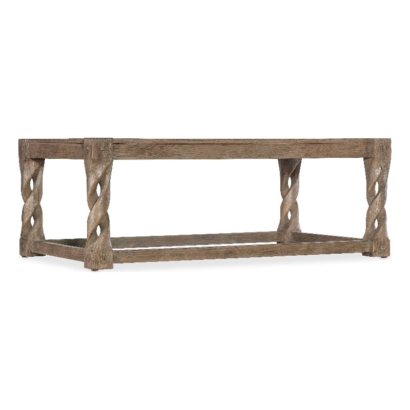 Commerce & Market Jack O'bein Wood Cocktail Table in Brown by Hooker Furniture
