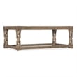 Commerce & Market Jack O'bein Wood Cocktail Table in Brown by Hooker Furniture