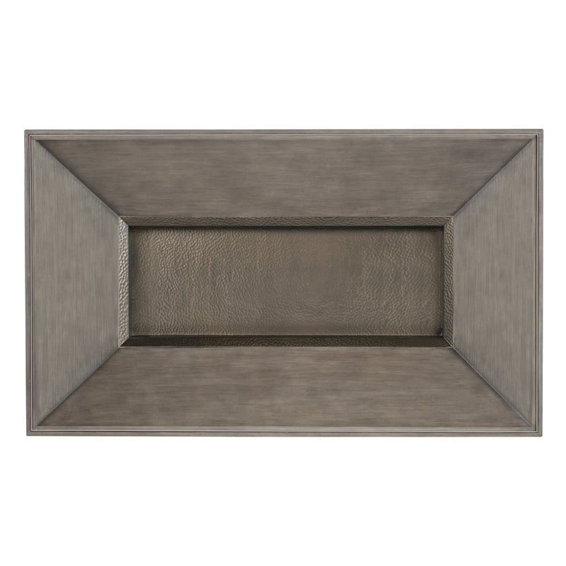 Commerce & Market Travelers Metal Cocktail Table in Brown by Hooker Furniture