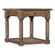 Americana Wood End Table in Brown by Hooker Furniture