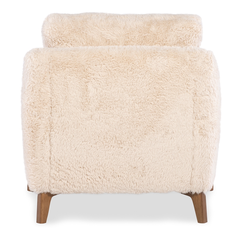 Cynthia Fabric Chair in Beige with Wood Legs by Hooker Furniture